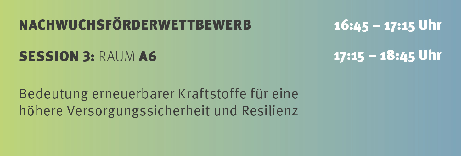 Session 3 Fachkongress Kraftstoffe der Zukunft 2027