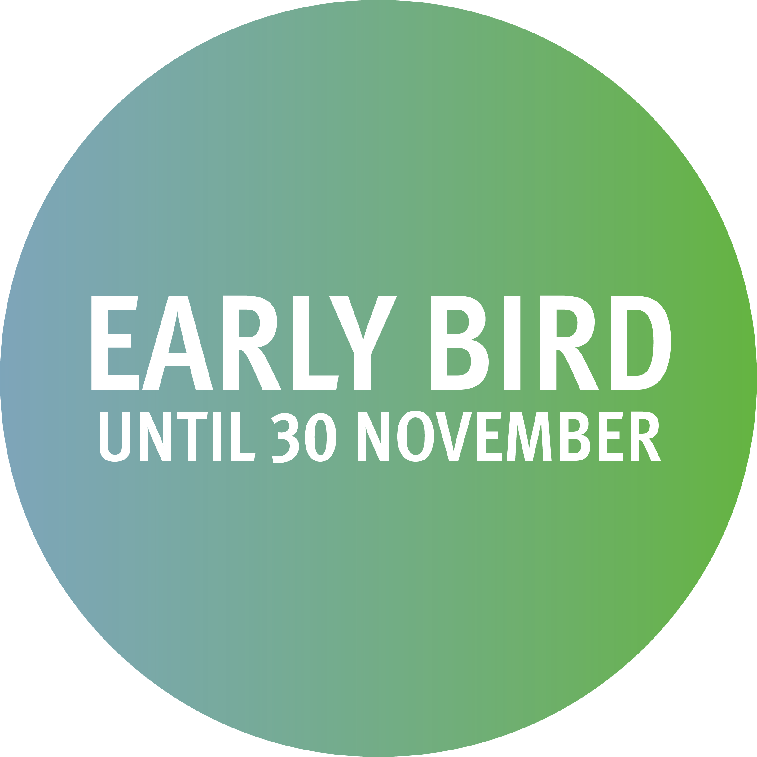 Button Early Bird Rate